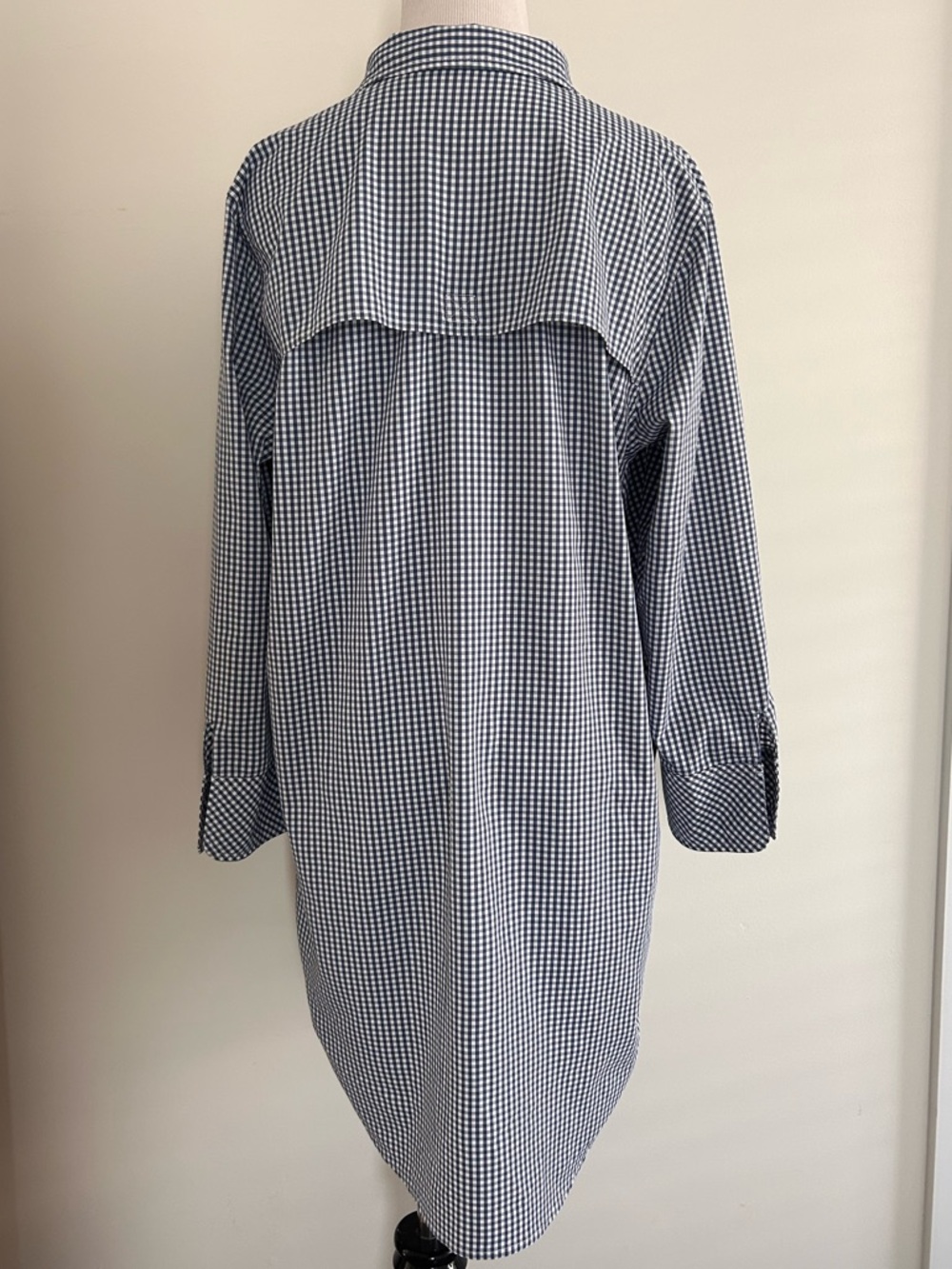 VINEYARD VINES Blue Gingham Swim Cover-up ~ Size 10 - Picture 2 of 4
